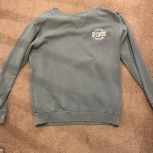 mint green pink sweatshirt